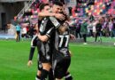 Central Córdoba festejó en el minuto final ante Defensa y Justicia y logró su primera victoria en el Clausura