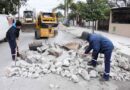 Obras Públicas de la Capital continúa con su programa de mantenimiento de calzadas en el barrio Borges