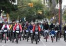La Ciudad Pedalea se sumó a los festejos con la participación de cientos de ciclistas