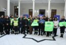 La intendente Fuentes entregó ropa de trabajo al personal de la Dirección de Tránsito y Transporte