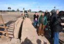 La intendente Fuentes supervisó la obra de restauración del alumbrado público de Av. de Circunvalación entre Lugones y Solís