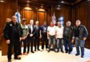 Zamora recibió a Ex Combatientes de Malvinas