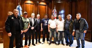 Zamora recibió a Ex Combatientes de Malvinas