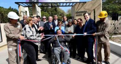 Zamora inauguró las obras de ampliación y refacción de la Residencia de Larga Estadía “Mama Antula”