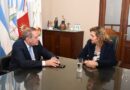 La intendente Fuentes recibió en el salón de acuerdos al Defensor del Pueblo