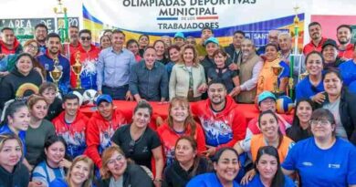 La intendente Fuentes participó del lanzamiento de las Olimpíadas Deportivas para el personal municipal 2025