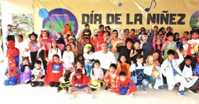 Multitudinario festejo para celebrar el Día del Niño en Colonia El Simbolar