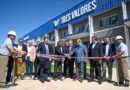 Zamora inauguró el nuevo frigorífico porcino Tres Valores junto al lanzamiento de la marca Tivarello
