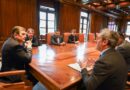 El gobernador Gerardo Zamora recibió en Casa de Gobierno a autoridades de la Unión Industrial Argentina (UIA)