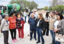 La intendente Fuentes supervisó el avance de la pavimentación sobre calle Capitán Mejía de Mirabal del barrio Ejército Argentino