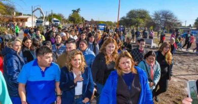 La intendente Fuentes habilitó un espacio público para actividades físicas denominado “Hna. Viviana Murillo”