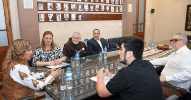 La intendente Fuentes se reunió con autoridades del convento y del museo San Francisco