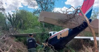 Avioneta narco: para los investigadores faltan unos 100 kilos de cocaína