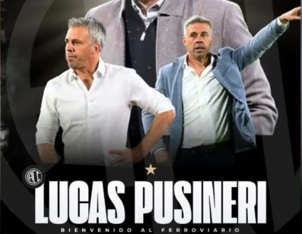 Central Córdoba oficializó a Lucas Pusineri como nuevo entrenador para la temporada 2026