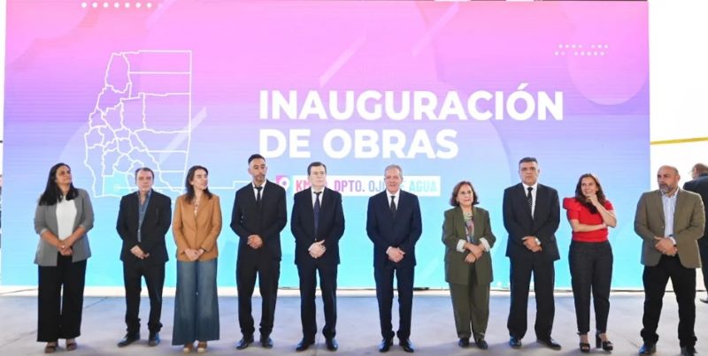 El Gobernador inauguró en KM 49 el edificio del Agrupamiento Educativo n°86.001, una renovada posta sanitaria y entregó una vivienda social