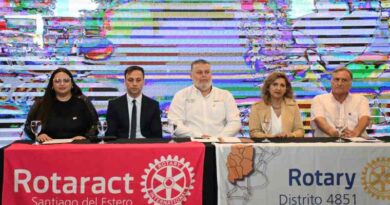 La intendente Fuentes participó de la entrega de sillas de ruedas impulsado por el Rotary Club