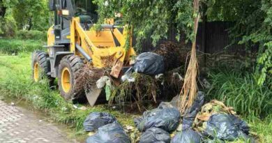 La Municipalidad trabaja en el mantenimiento del Parque Aguirre
