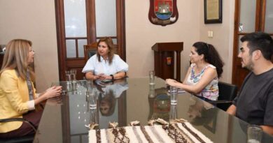 La intendente Fuentes se reunió con la ministra O’Mill por actividades conmemorativas para el Día de la Mujer