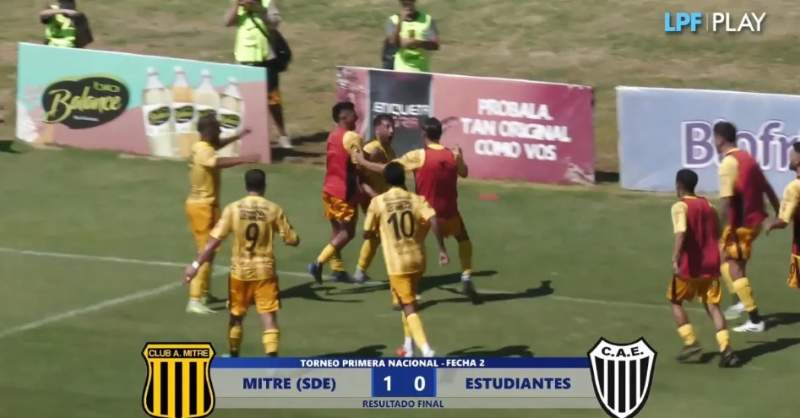 A Mitre le vino bien el lunes y consiguió su primera victoria del año ante Estudiantes de Buenos Aires