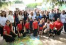 La intendente Fuentes encabezó la jornada de “Eco Acción” en el barrio 8 de Abril junto a estudiantes y vecinos