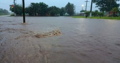 El Gobierno activó un operativo preventivo por las intensas lluvias en Santiago del Estero
