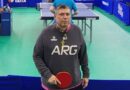 Emilio Javier Sialle representará a la Argentina en el Iberoamericano Master de Tenis de Mesa en Lima