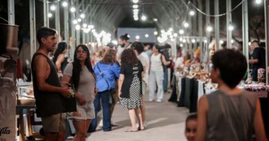 La Municipalidad y la Asociación de Artesanos dieron inicio al sexto Encuentro Nacional de Artesanos en el parque Oeste