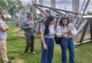 Iturre visitó el avance de obra del nuevo Paseo Capital del Agro