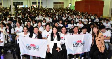 Fernández presente en la Clase Magistral del programa “Santiago Crece con Vos”