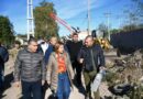 La intendente Fuentes encabezó la intervención de varias áreas operativas en el barrio Parque