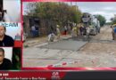 Fuentes inspeccionó obras de pavimento