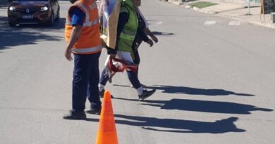 Operativo de Prevención en Fernández: Camino al Señor de Mailín