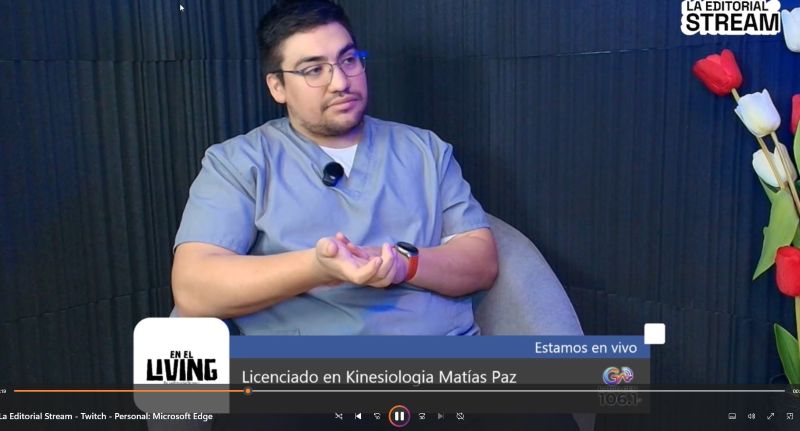 Matías Paz, kinesiólogo: “hay dolores y trastornos posturales que no se solucionan con productos mágicos que ofrecen las redes sociales”
