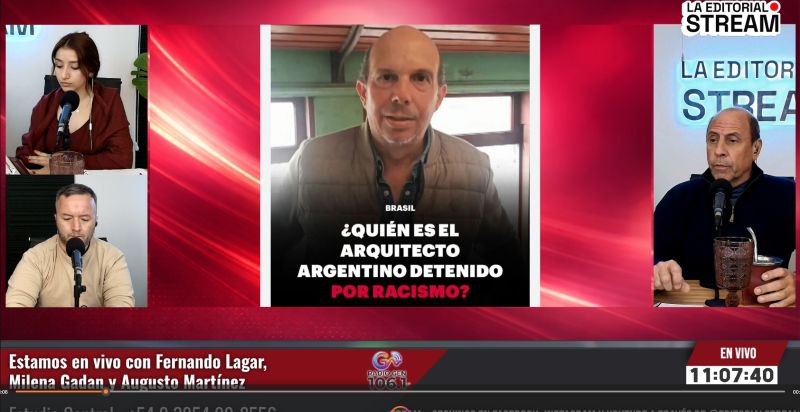 Un arquitecto santiagueño detenido en Brasil por injurias raciales