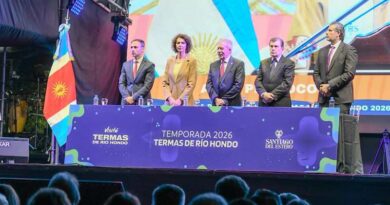 El Gobernador Elías Suárez dejó inaugurada la Temporada Turística Invernal de Termas de Río Hondo