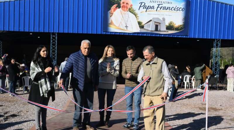 Inauguraron el Anfiteatro Papa Francisco, en el Santuario Mama Antula
