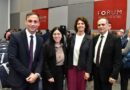 La intendente Yanina Iturre participó del encuentro encabezado por el gobernador Elías Suárez en el Fórum, donde se firmaron importantes convenios con el CFI