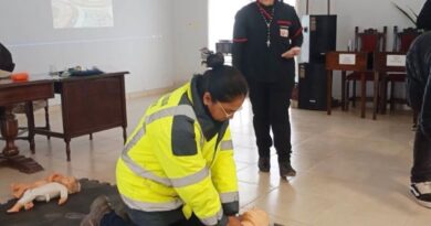 Compromiso con la salud y la comunidad: se realizó la charla de RCP y primeros auxilios en el Concejo Deliberante
