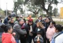 La intendente Fuentes acompañó el trabajo de las áreas operativas en el barrio 8 de Abril