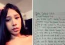 Los “sueños” que escribió Agostina Vega: quería terminar la escuela y ser psicóloga