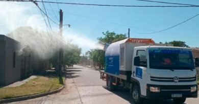 La Municipalidad informó donde se harán fumigaciones
