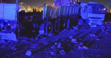 Tragedia en la Ruta 34: dos camioneros murieron calcinados tras un violento choque frontal cerca de Mailín