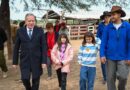 El gobernador Elías Suárez visitó la reserva ecológica y granja de la Fundación Estilo Campo