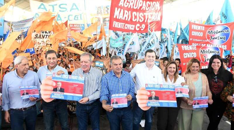 Masivos plenarios en apoyo a la candidatura de Mario Benavente