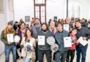 En Casa Argañaraz Alcorta, se entregaron los premios y menciones a los ganadores de la 8° edición del Salón municipal de Artes Visuales