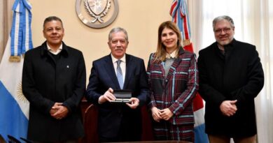 El Gobernador recibió a las nuevas autoridades del Colegio de Arquitectos