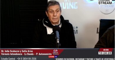 Scabuzzo: “hay vecinos bandeños que tienen necesidades básicas urgentes que no pueden esperar”