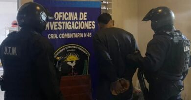 Julio Alegre (H), preso por golpear a su novia de 17 años y extorsionarla con viralizar videos sexuales