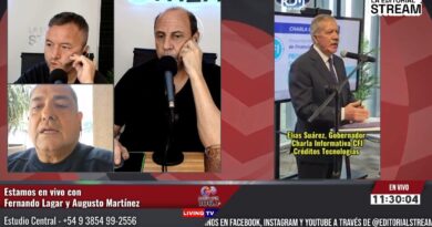 Elías Suárez compartió la presentación de las líneas de financiamiento del Consejo Federal de Inversiones (CFI)