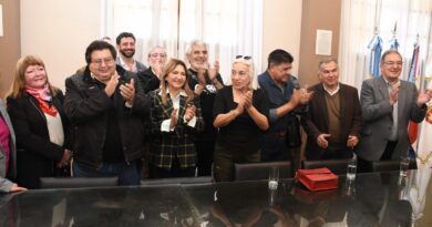 En la Municipalidad se presentó oficialmente la Marcha de los Bombos, de las Cuerdas y Fuelles Santiagueños